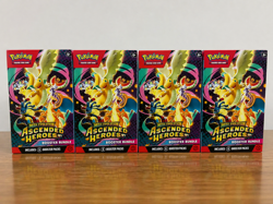 🔥 4x Pokemon Ascended Heroes Booster Bundle – Mega Evolution TCG (6 Packs Each) - Image 1