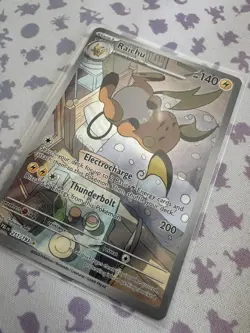 Pokemon TCG Raichu 211/193 Sv02 Paldea Evolved Illustration Rare, NM/M, AR SAR - Image 2