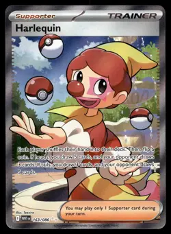 POKEMON HARLEQUIN WHITE FLARE 163/086 HOLO ULTRA RARE NM/M - Image 1