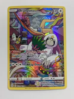 Oranguru TG12/TG30 Pokemon Brilliant Stars Trainer Gallery Full-Art Holo NM - Image 1