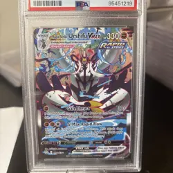 2021 POKEMON SWSH BATTLE STYLES SECRET FULL ART/RAPID STRIKE URSHIFU VMAX PSA 10 - Image 2