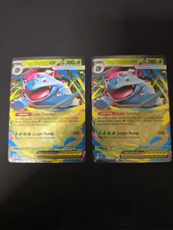 Pokemon TCG Mega Venusaur Ex 003/132 Double Rare Mega Evolutions Play Set Of 2 - Image 1