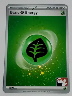 Cosmic Holo Grass Energy Pokemon Play! Prize Pack Series 4 Promo NM - Image 1