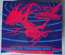 Pokemon - Darkness Ablaze Elite Trainer Box - Sword & Shield - new & sealed - Image 1