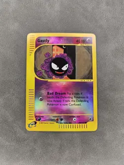 Pokemon TCG Gastly 109/165 Reverse Holo Expedition Base Set - NM- - Image 1