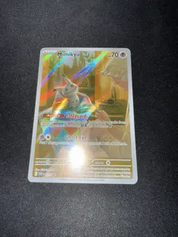 Pokemon TCG Mimikyu Scarlet & Violet Paldea Evolved SVP075 Promo / NM - Image 1