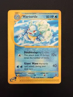 Pokemon TCG Wartortle Expedition Base Set 92/165 Regular Uncommon Excellent - Image 1