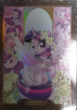 Certified KAYOU My Little Pony Moon Series 7 Twilight Sparkle SC Trading Card - Image 1