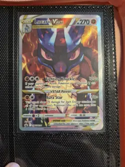 Pokemon TCG Lucario VSTAR SWSH291 Promo Card Crown Zenith Mint Condition - Image 1