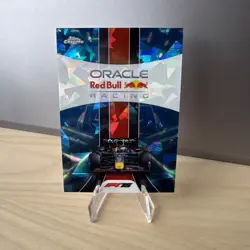 2025 Topps Chrome Sapphire Formula 1 F1 Oracle Red Bull Racing Team Logo #174 - Image 1
