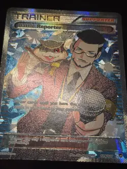 Battle Reporter 109/111 XY Furious Fists Ultra Rare Holo Pokemon Card LP - Image 5