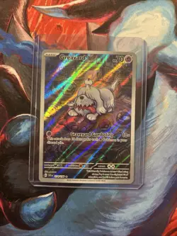Pokemon TCG Greavard Illustration Rare Card 214/198 Scarlet & Violet Base Set - Image 1