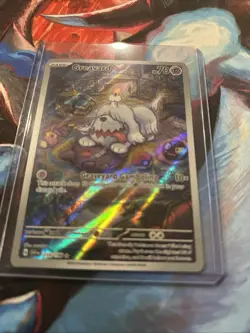 Pokemon TCG Greavard Illustration Rare Card 214/198 Scarlet & Violet Base Set - Image 2