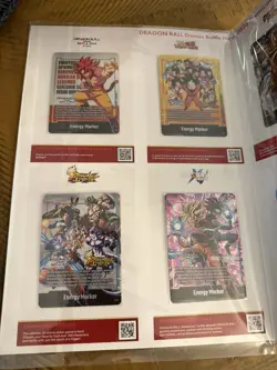 Dragon Ball Battle Hour 2026 Energy Markers Card Set - Image 3