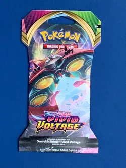 POKEMON.SWORD AND SHIELD, VIVID VOLTAGE TRADING CARD PACK -:- AS NEW CONDITION. - Image 1
