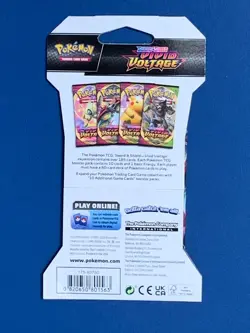 POKEMON.SWORD AND SHIELD, VIVID VOLTAGE TRADING CARD PACK -:- AS NEW CONDITION. - Image 2