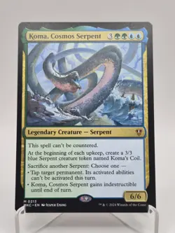 Koma, Cosmos Serpent (MKC 213) - MTG: Commander: Murders at Karlov Manor - NM/M - Image 1