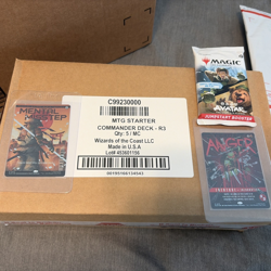 MAGIC Starter Commander Deck Set of 5 Sealed w/ 2 TMNT Secret Lair Foil - Image 1