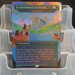 Magic: The Gathering Sylvan Library Secret Lair Enchantment Green Rare Foil 2058 - Image 1