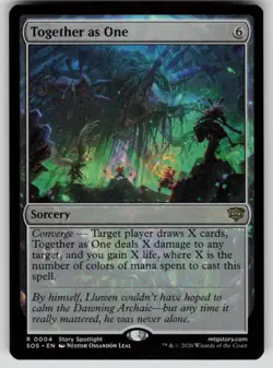 Together as One Rare Secrets of Strixhaven 4 MTG Near Mint 2026 - Image 1