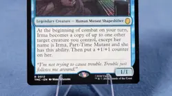 Irma, Part-Time Mutant #12 R - Teenage Mutant Ninja Turtles TMNT - MTG Non-Foil - Image 3