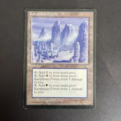 MTG Karplusan Forest - Ice Age - Magic: The Gathering - Premodern - Image 1