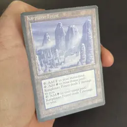 MTG Karplusan Forest - Ice Age - Magic: The Gathering - Premodern - Image 2