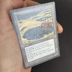 MTG Sulfurous Springs - Ice Age - Magic: The Gathering - Premodern- Commander - Image 3