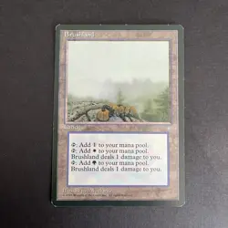 MTG Brushland - Ice Age Rare - Magic: The Gathering - Premodern - Image 1