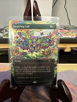 Inspiring Call (Rainbow Foil) Secret Lair Drop Foil - Image 1