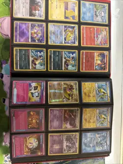 Pokemon TCG Binder Full Of Cards No Empty Spots 360 Pokemon Cards Condition Vary - Image 4
