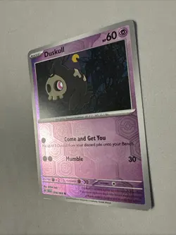 Pokemon TCG * SV Shroulded Fable * 18/64 Duskull REVERSE HOLO Common * FRESH PK - Image 2