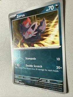 Pokemon TCG * SV Shroulded Fable * 31/64 Zorua REVERSE HOLO C * FRESH PK - Image 2