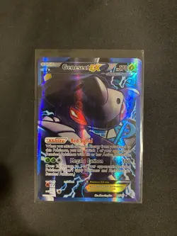 Pokemon TCG Genesect EX Team Plasma 97 Full Art Holo Card 97 /101 Plasma Blast - Image 1