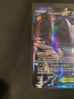 Pokemon TCG Genesect EX Team Plasma 97 Full Art Holo Card 97 /101 Plasma Blast - Image 2