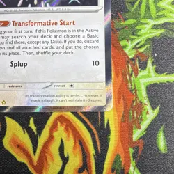 Pokemon Ditto 201/091 SV: Paldean Fates Shiny Rare Holo English (2024) - Image 5