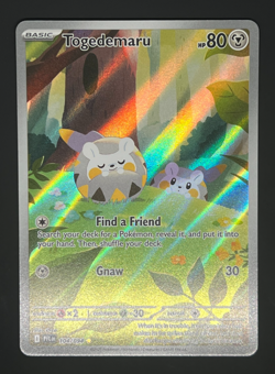 Pokemon TCG Togedemaru 104/094 Illustration Rare Phantasmal Flames Pack Fresh - Image 1