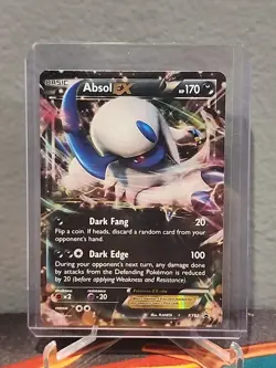 Absol EX XY62 Black Star Promo Pokemon Card See Description - Image 4