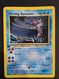 Pokemon Shining Gyarados Neo Revelation 65/64 Secret Rare Holo 1st Edition - Image 3