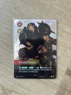 Darius - Hand of Noxus OGN 302/298 Overnumbered Riftbound League of Legends - Image 1