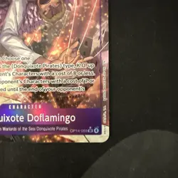 Donquixote Doflamingo - OP14-069 (Alternate Art) The Azure Sea's Seven One Piece - Image 5