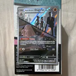 Pokemon Team Rocket's Dugtrio ASC Holo Full Art Ability Card 239/217 100 HP - Image 1