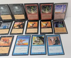 4th Edition Japanese FBB & Renaissance - Magic MTG 17 Card Lot - Bad Moon X3! - Image 3