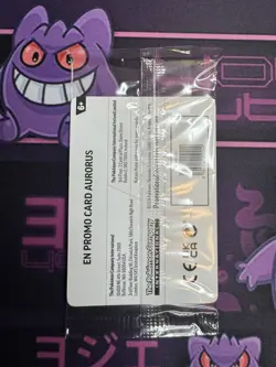 Pokemon Aurorus Perfect Order STAMPED Promo Cosmos Holo Card #24 SEALED 🦕 - Image 2