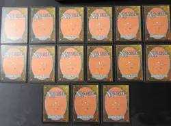 15 Card Basic Land Set Korean LP [FBB 4th Edition] Mtg Magic Free Tracking! - Image 5