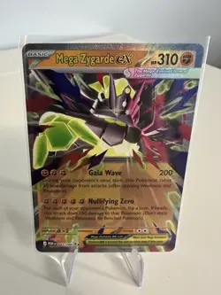Mega Zygarde EX Perfect Order NM Pokemon Card - Image 1