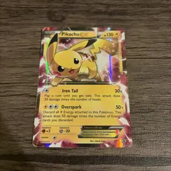Pikachu EX XY84 XY Generations Promo Holo Ultra Rare Pokemon Card - Image 2