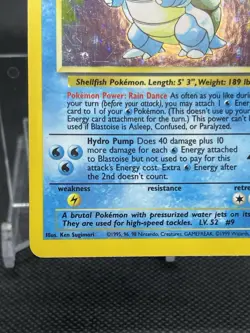 Blastoise #2/102 / Base Set - LP/MP Condition - Holo Rare / Pokemon Card - Image 5