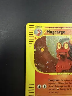 Magcargo H16/H32 Holo Skyridge Rare e-Reader Pokemon Card LP Vintage 2003 - Image 2