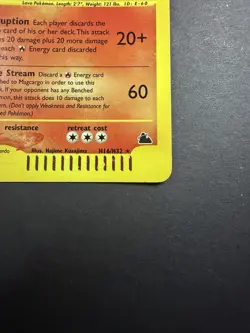 Magcargo H16/H32 Holo Skyridge Rare e-Reader Pokemon Card LP Vintage 2003 - Image 4